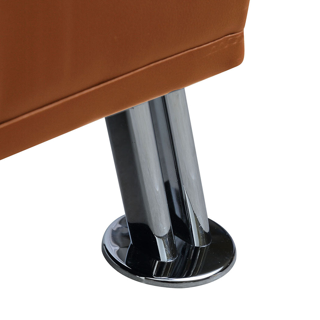 Levede Sofa Bed Adjustable Recliner Brown-1864183319319678981