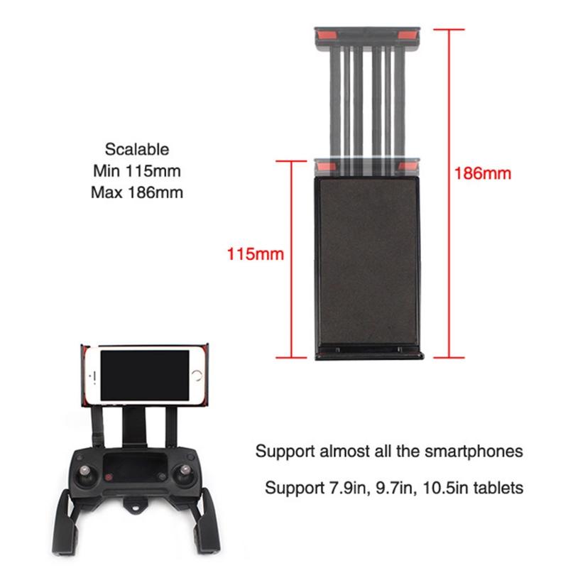 Universal Phone Tablet Mount For Dji Spark Mavic Air Remote-1902561325805080578